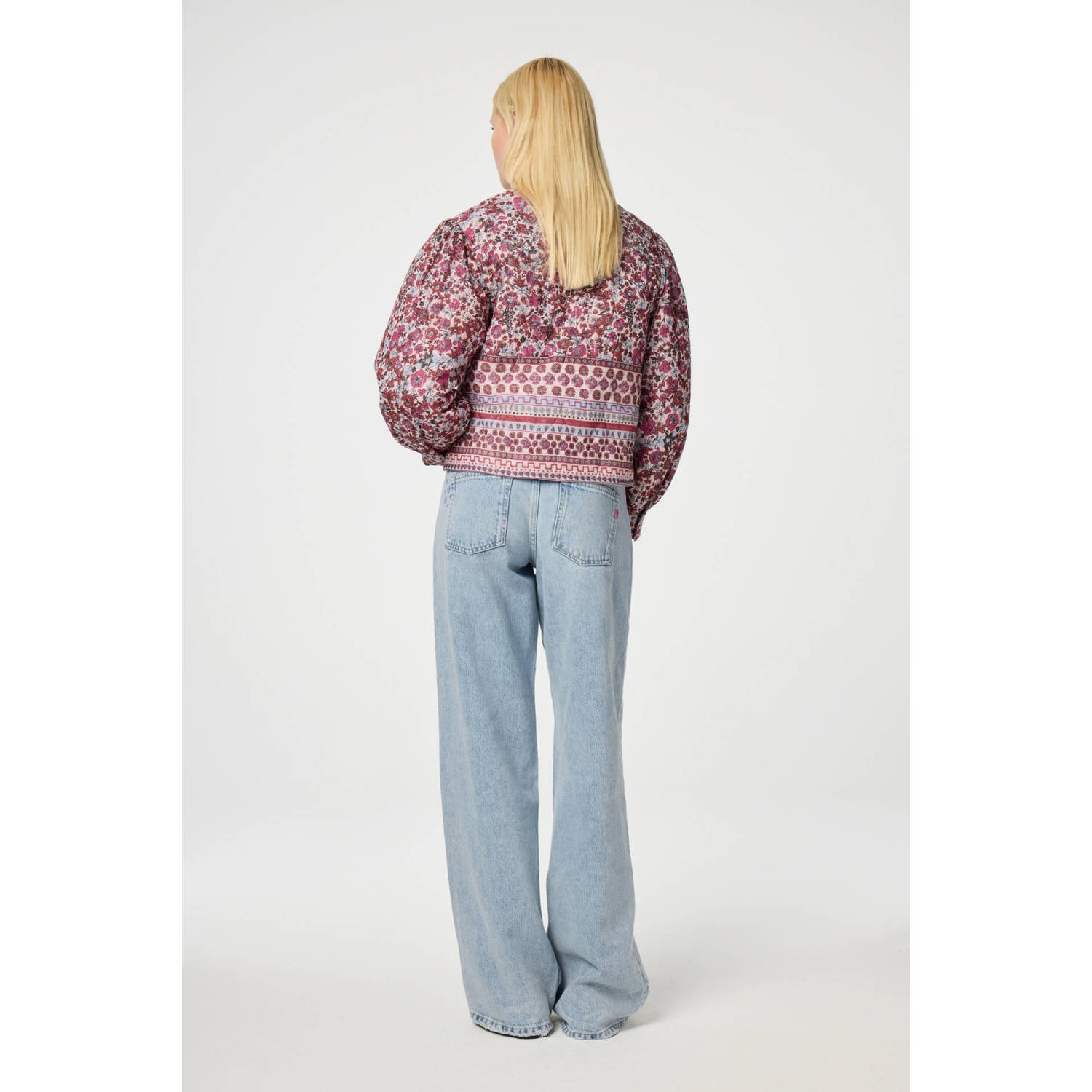 Fabienne Chapot jas met all over print multi