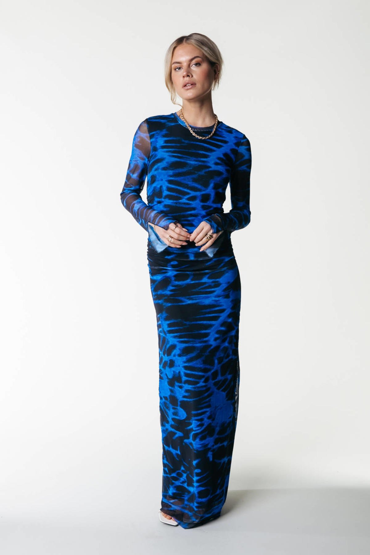 Maxi Jurk Colourful Rebel Wehkamp Colourful Rebel Mesh Maxi Jurk