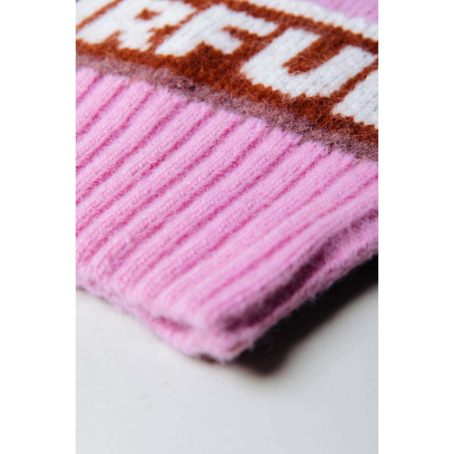 Colourful Rebel gebreide trui roze