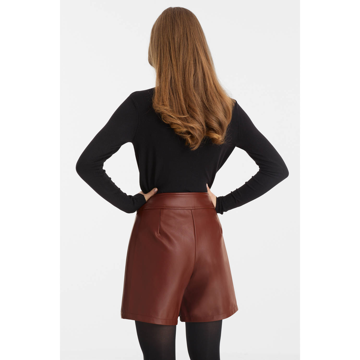 anytime imitatieleren skort roodbruin