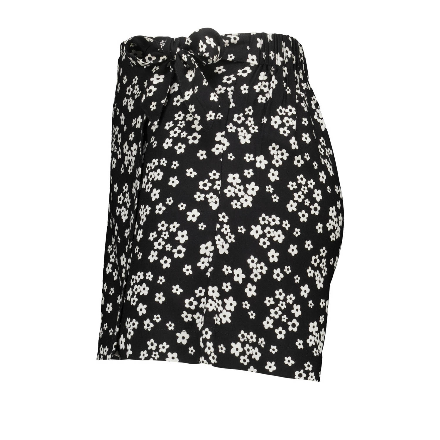 America Today gebloemde skort zwart wit