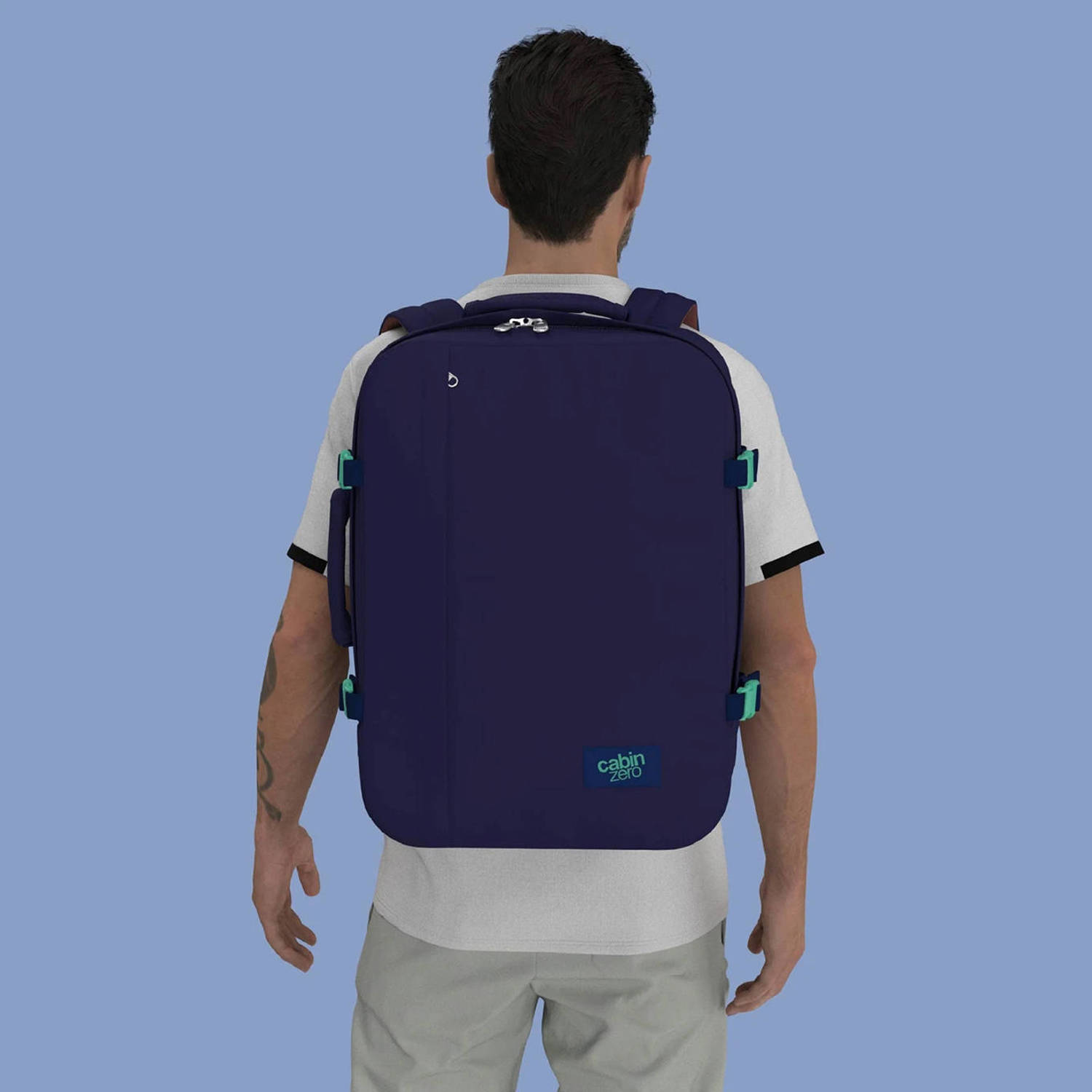 CabinZero reistas Classic 44L donkerblauw