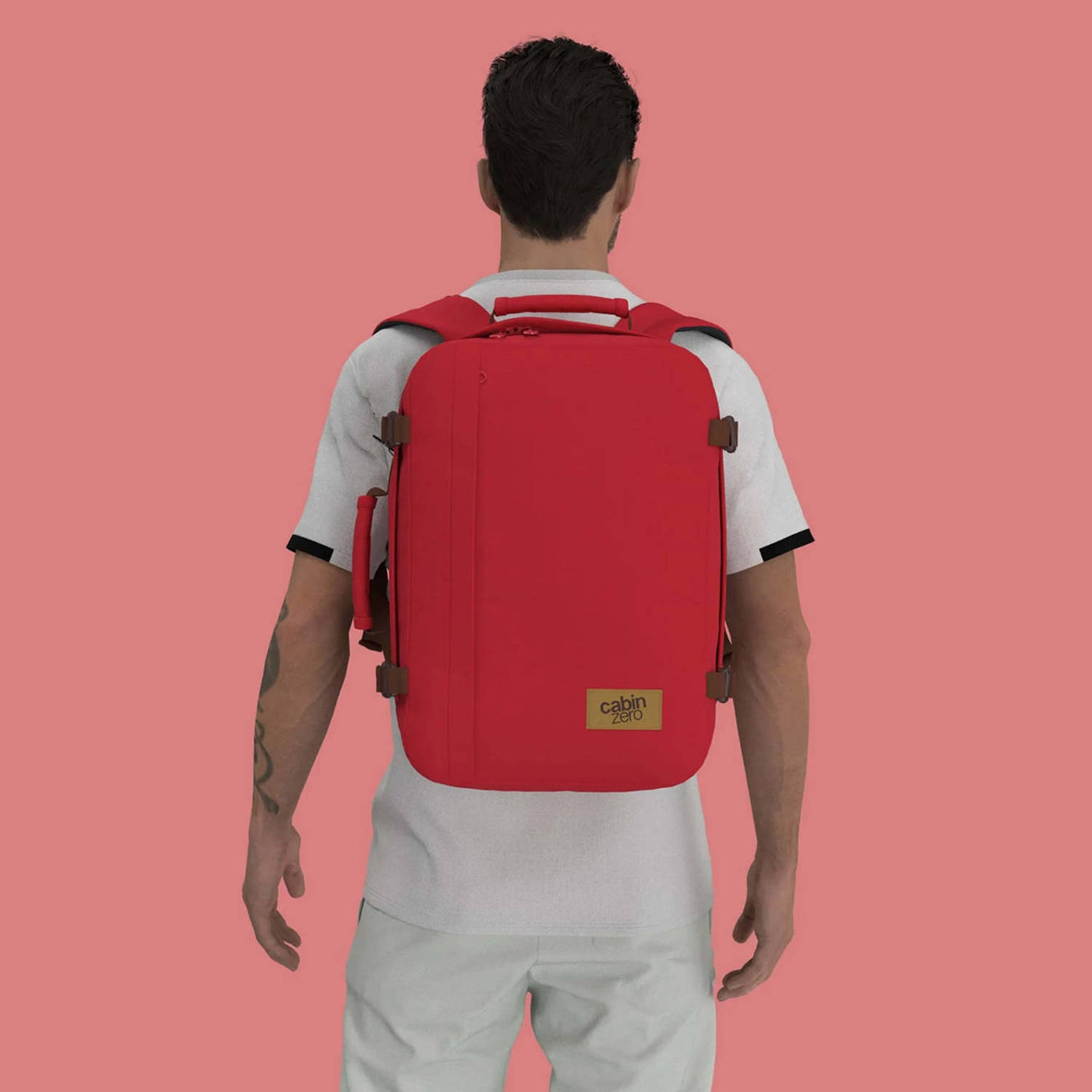 CabinZero reistas Classic 36L rood