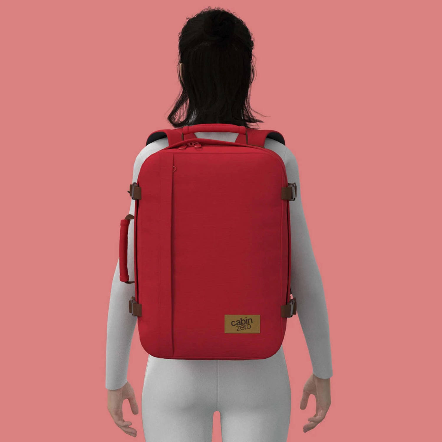 CabinZero reistas Classic 36L rood