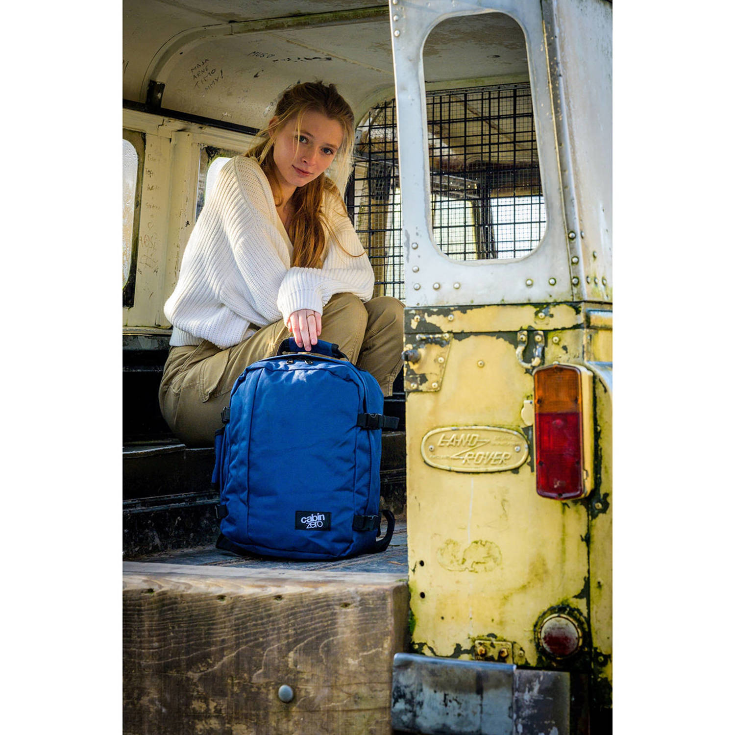 CabinZero rugzak Classic 28L blauw