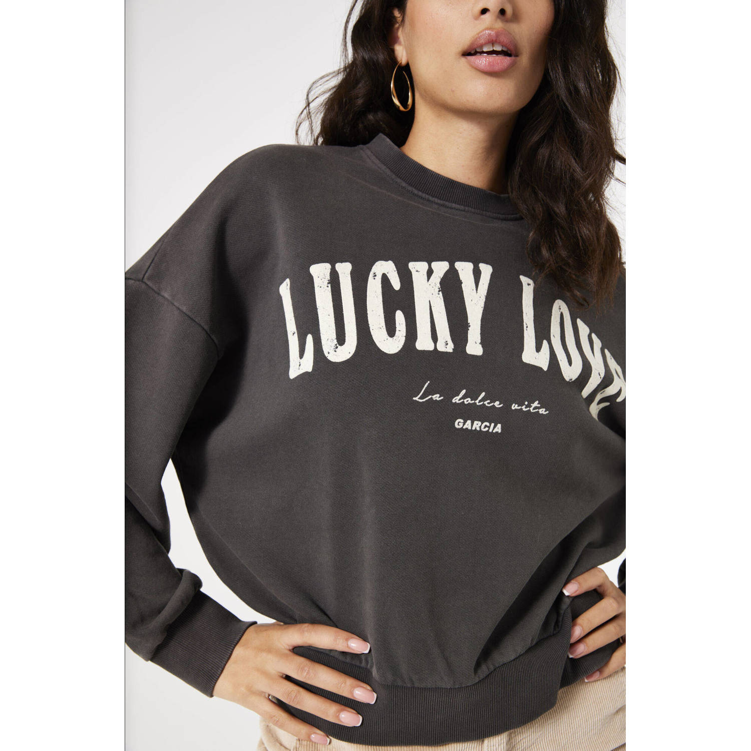 Garcia sweater grijs
