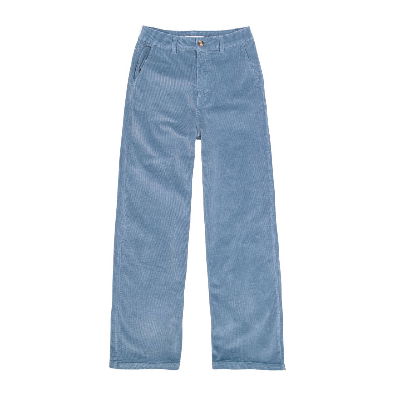 Garcia wide leg broek blauw