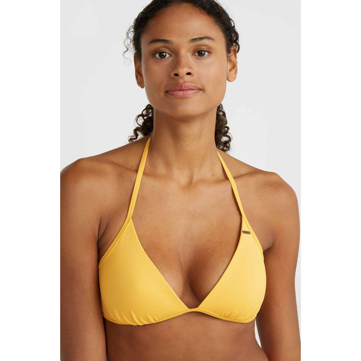 O'Neill voorgevormde triangel bikinitop geel