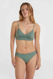 thumbnail: O'Neill voorgevormde crop bikinitop Wave groen