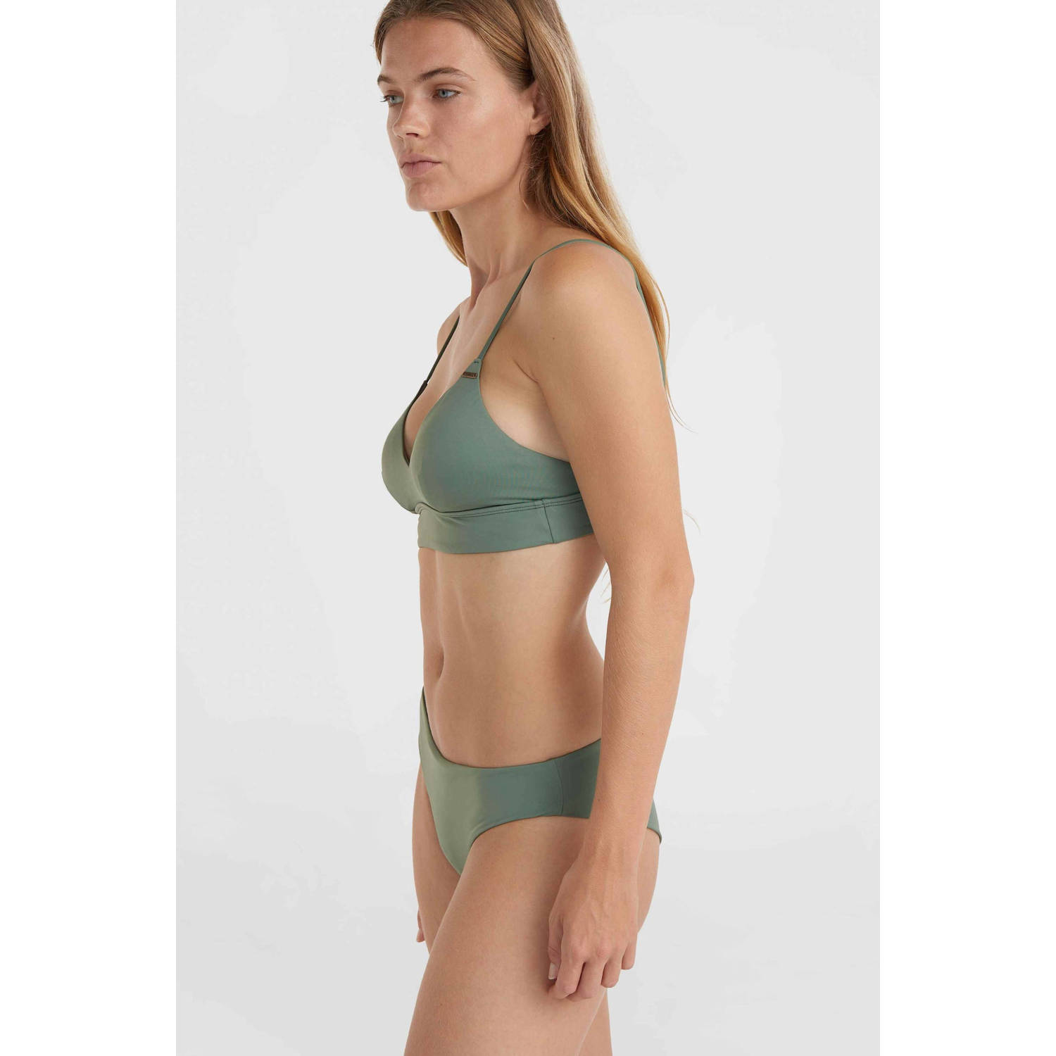 O'Neill voorgevormde crop bikinitop Wave groen