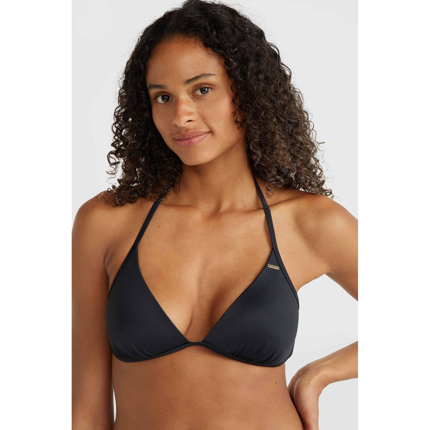 O'Neill voorgevormde triangel bikinitop zwart