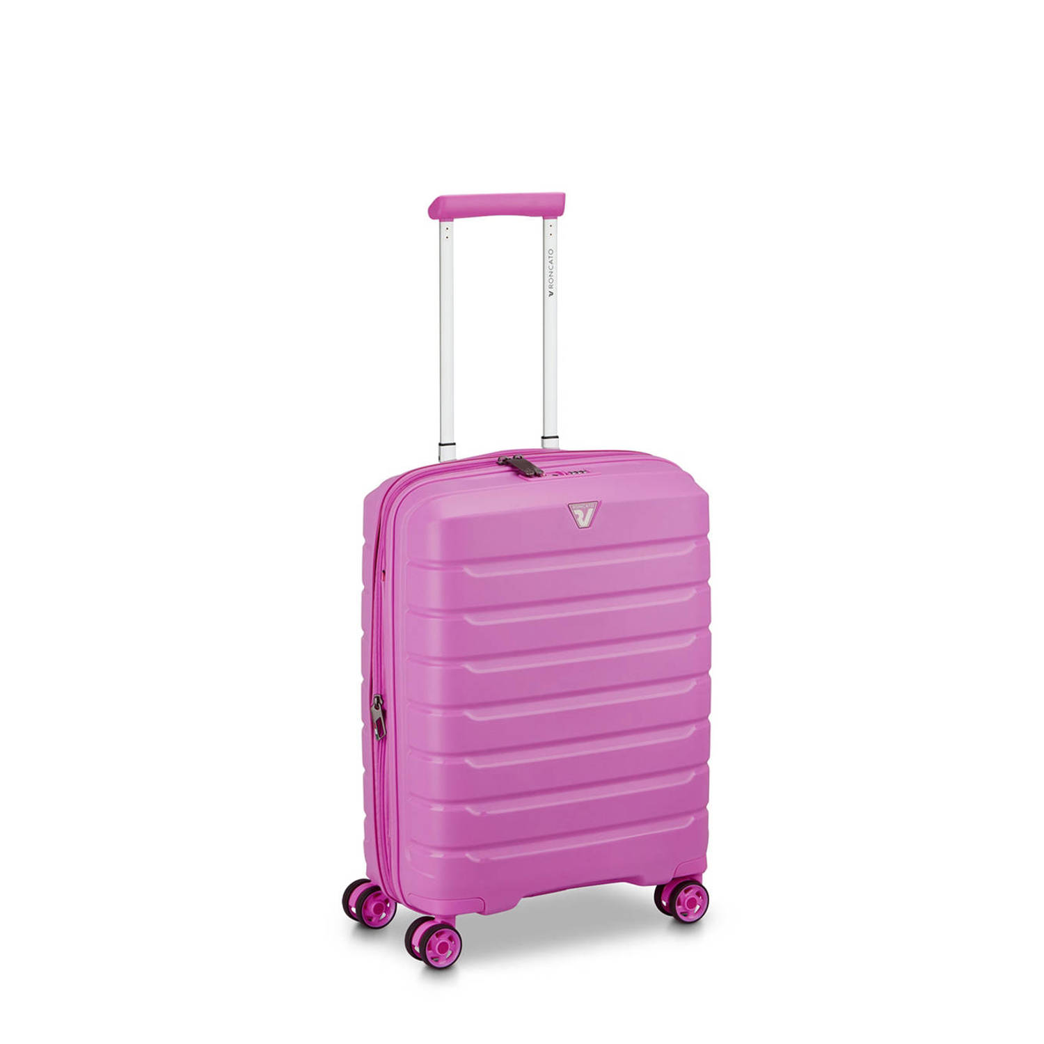 Roncato trolley B-Flying 55 cm. Expandable roze