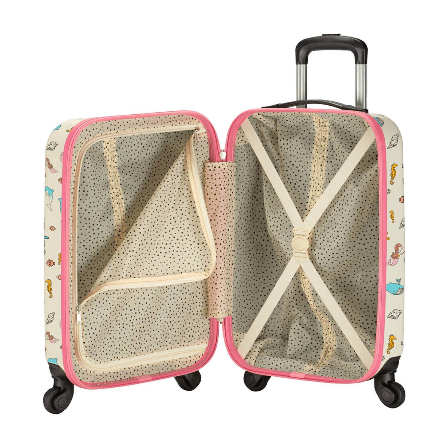 Princess Traveller trolley 55 cm. mermaid