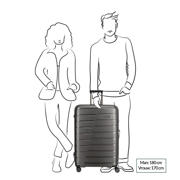 thumbnail: Travelite  trolley Air Base 77 cm. blauw