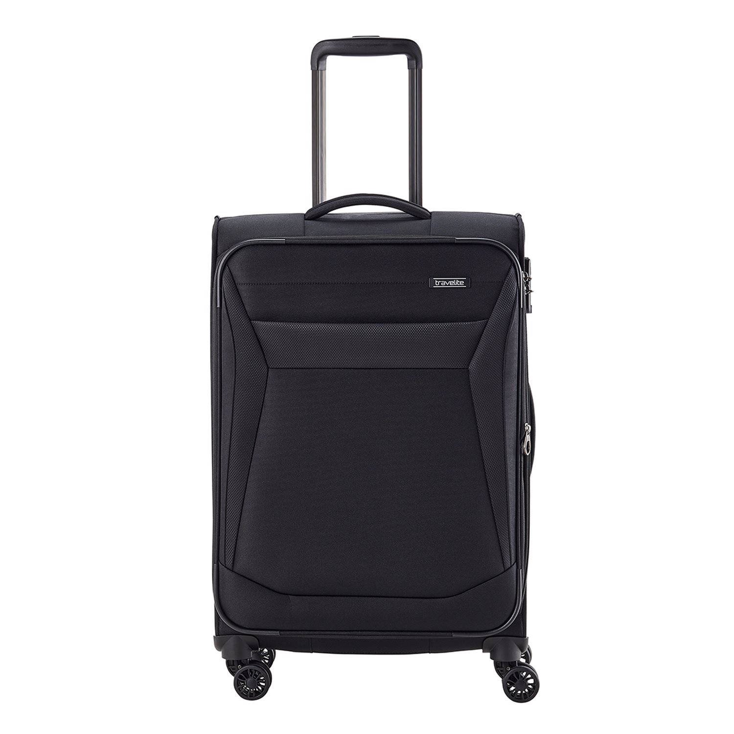 Travelite trolley Chios 67 cm. zwart