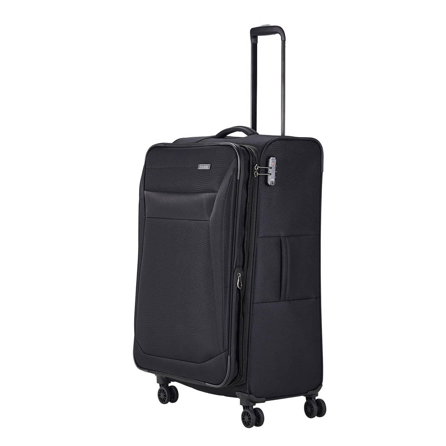 Travelite trolley Chios 78 cm. zwart