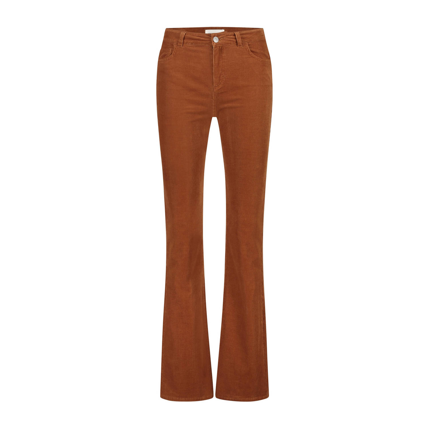 Fabienne Chapot flared broek Eva roodbruin