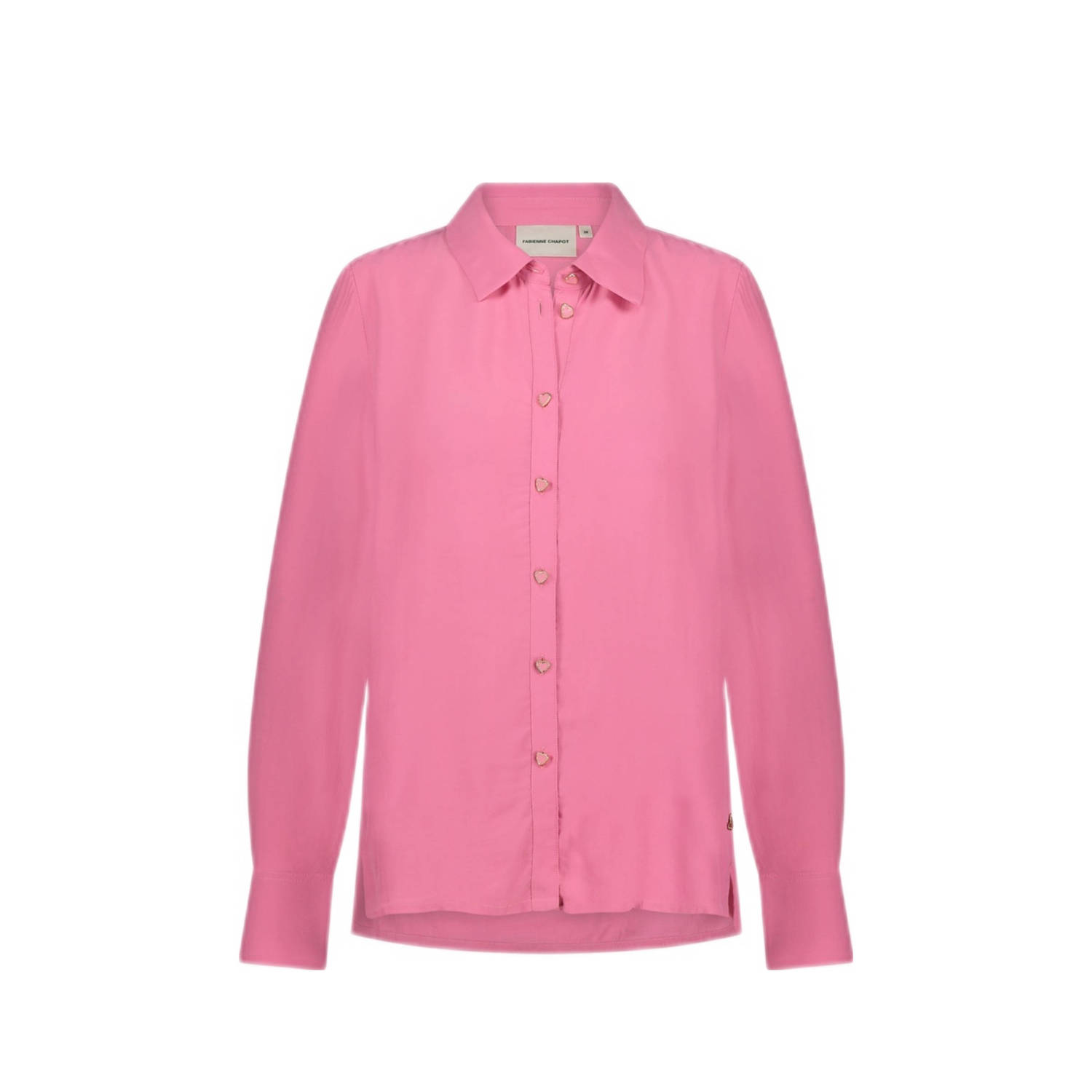Fabienne Chapot Salma Blouse Lange Mouw Pink Dames