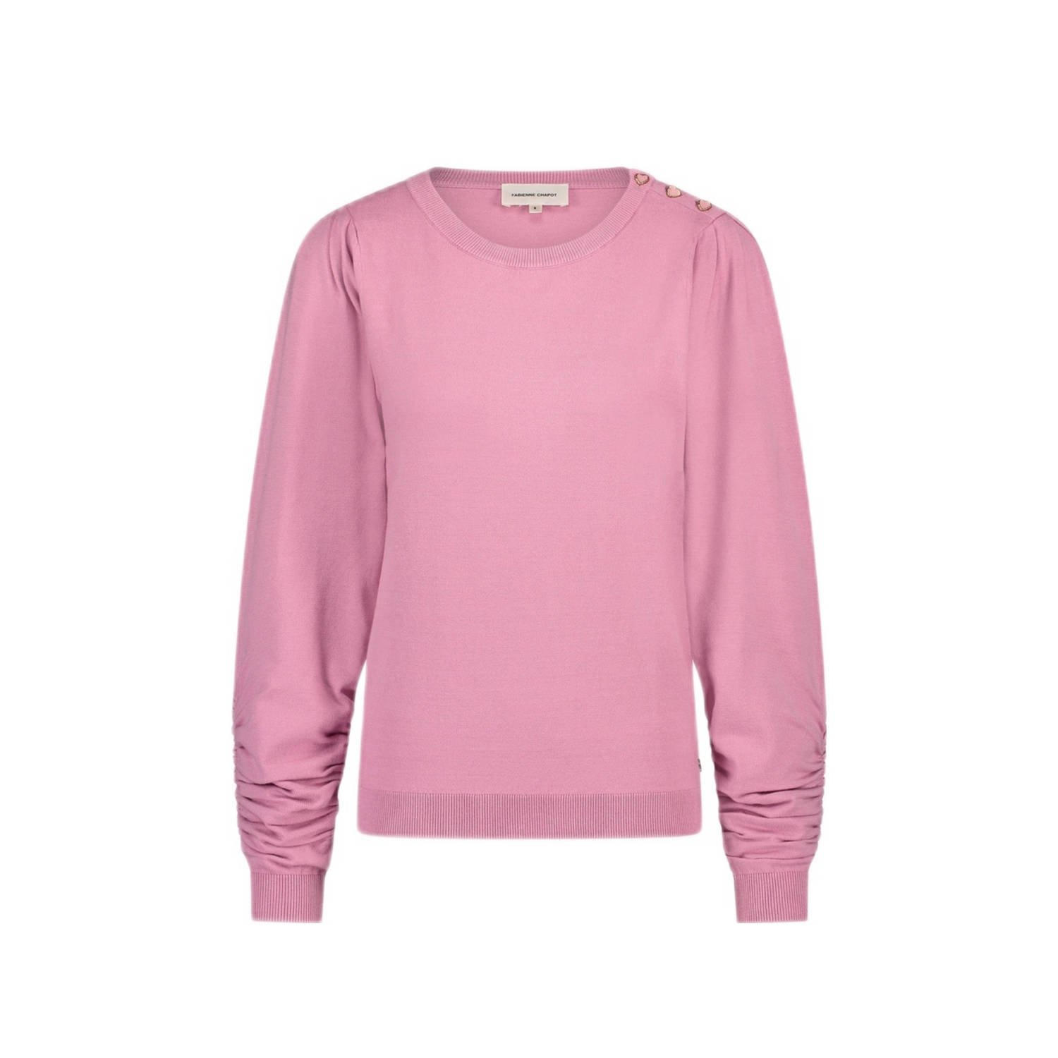 FABIENNE CHAPOT Dames Truien & Vesten Molly Scrunch Pullover Roze