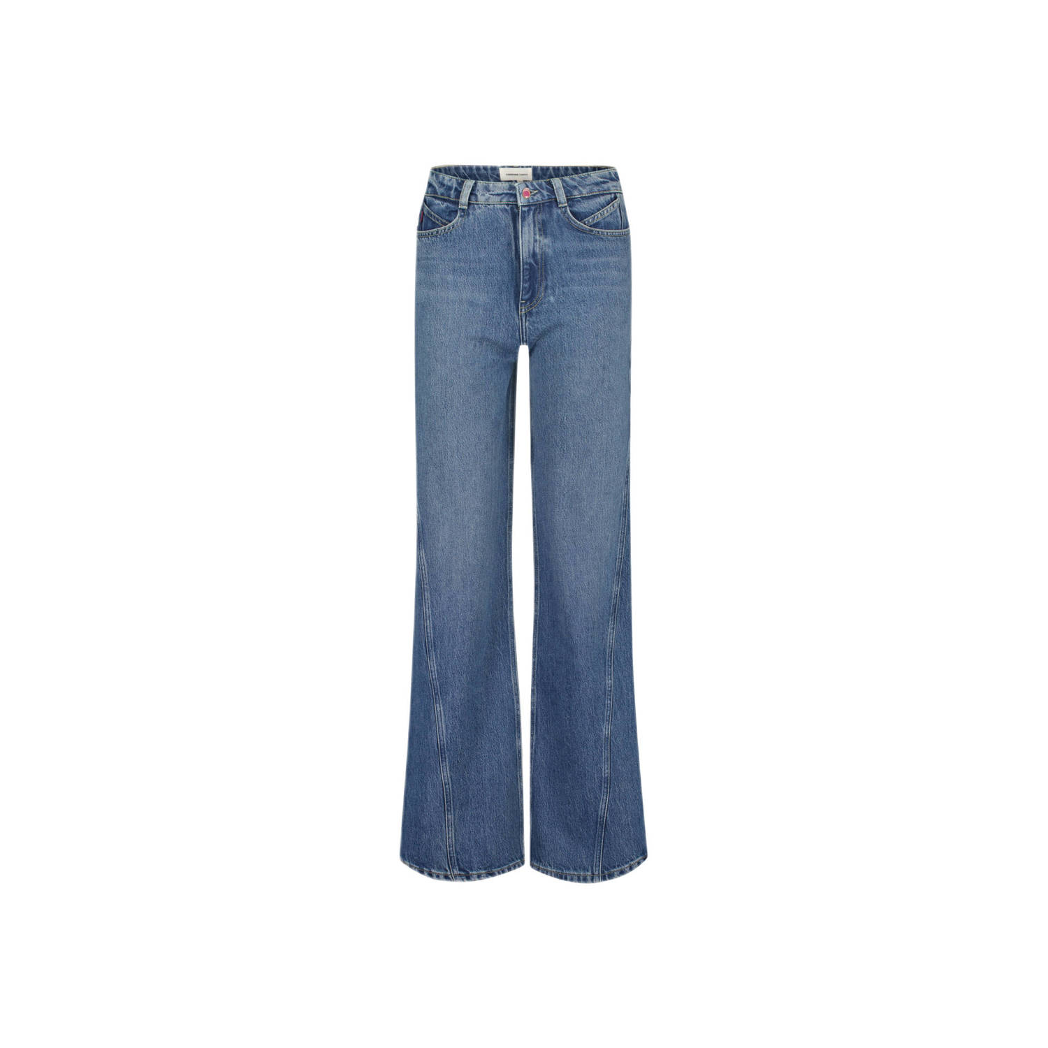Fabienne Chapot high waist flared jeans Bonnie medium blue denim