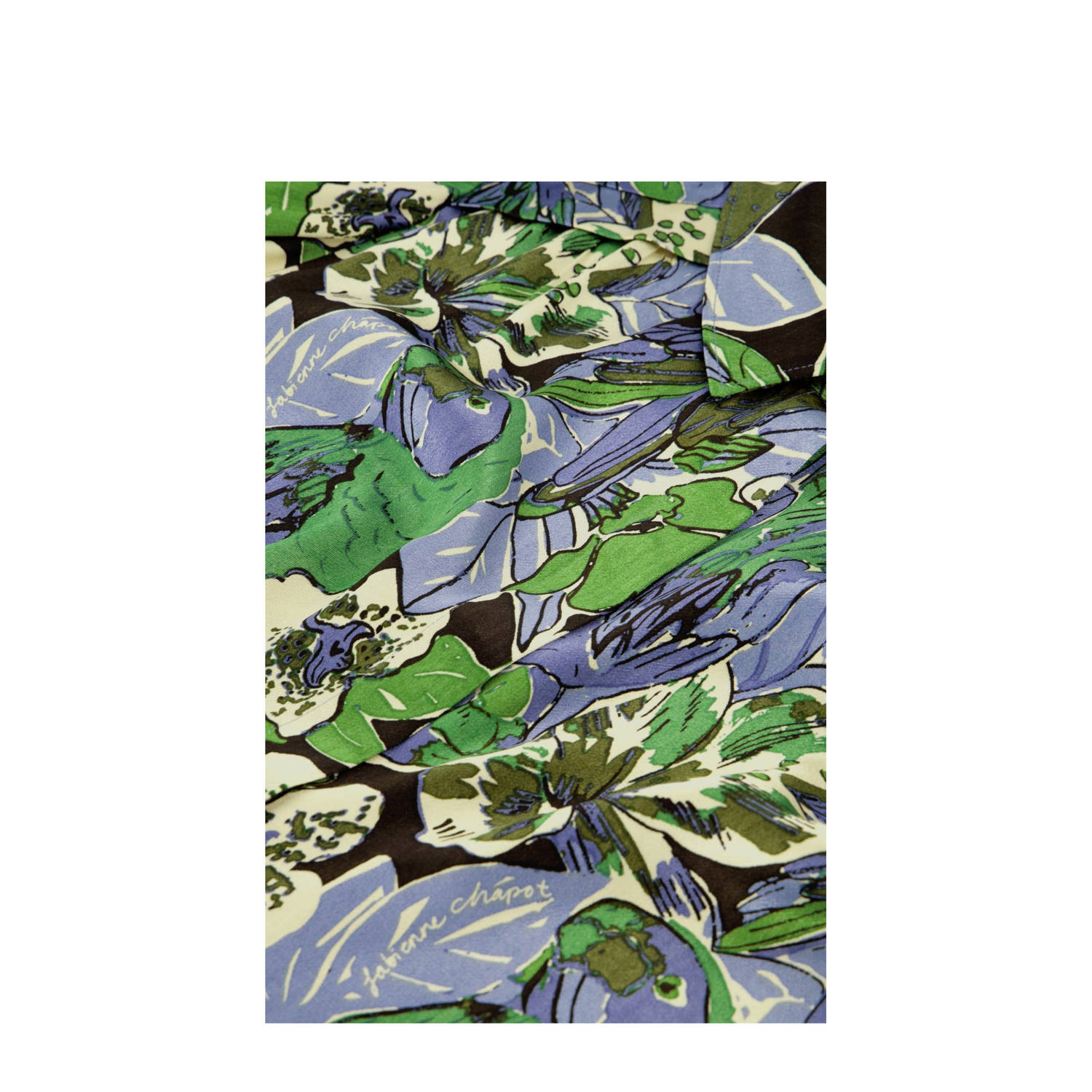 Fabienne Chapot gebloemde blouse Sunrice groen blauw zwart