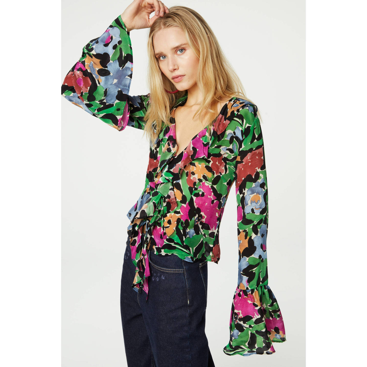 Fabienne Chapot gebloemde blouse Britney multi