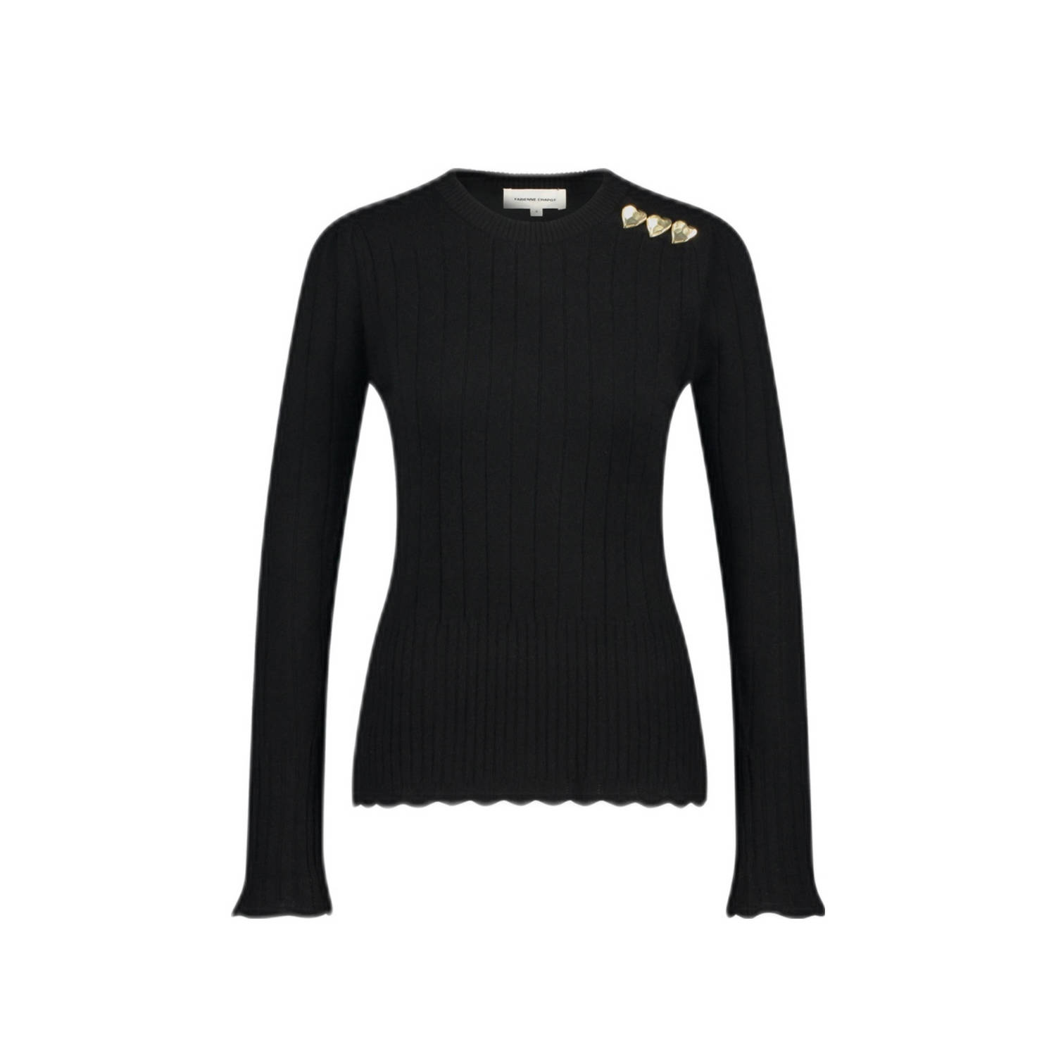 FABIENNE CHAPOT Dames Truien & Vesten Banda Pullover Zwart