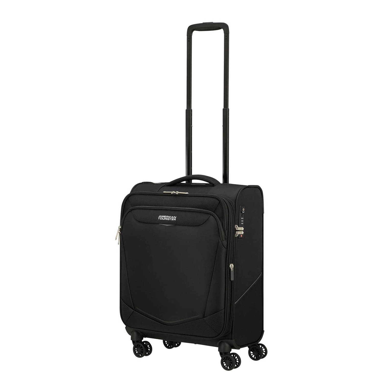 American Tourister trolley Summerride 55 cm. Expandable zwart