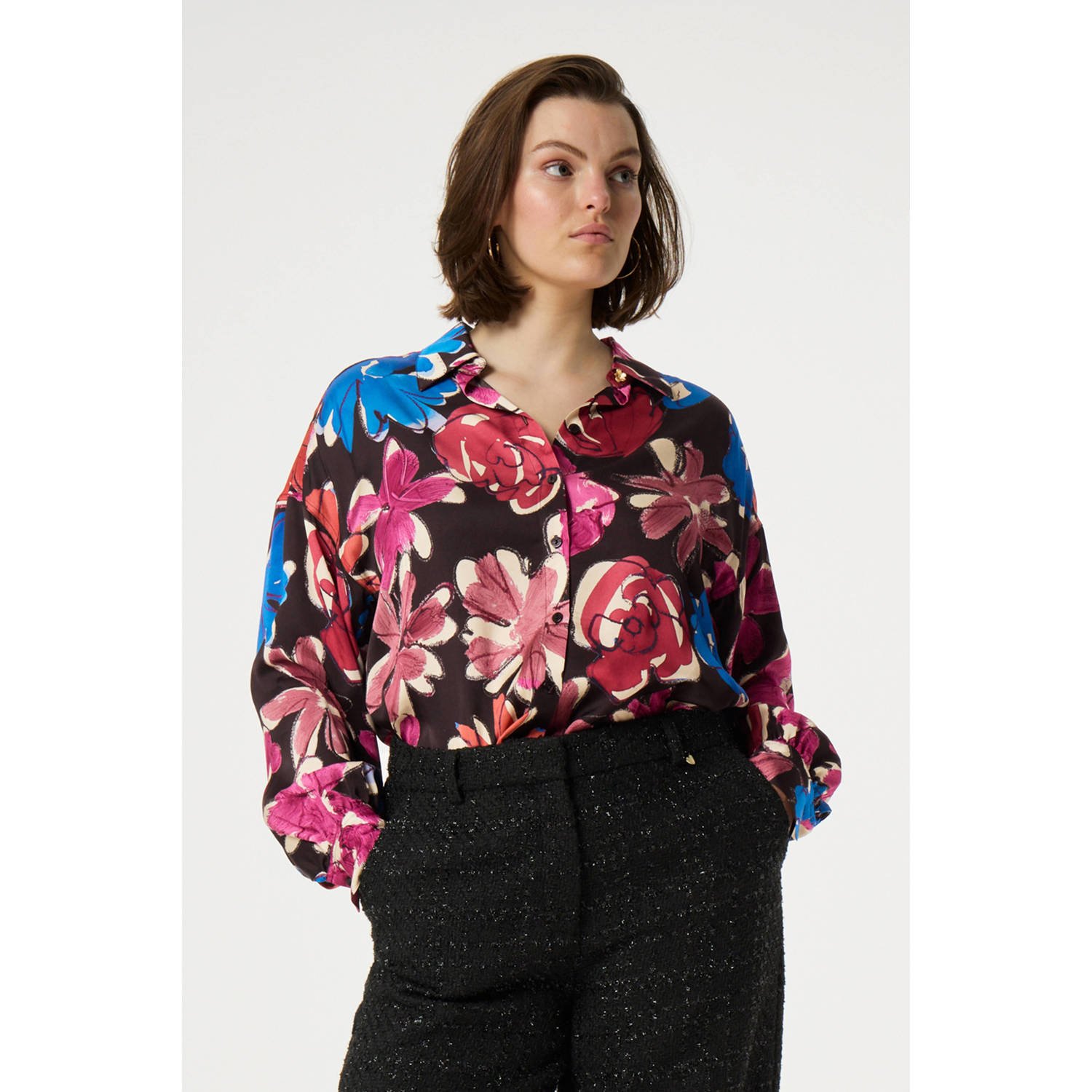 Fabienne Chapot Bloes Gabriel met Bloemen Elegant Stijl Multicolor Dames