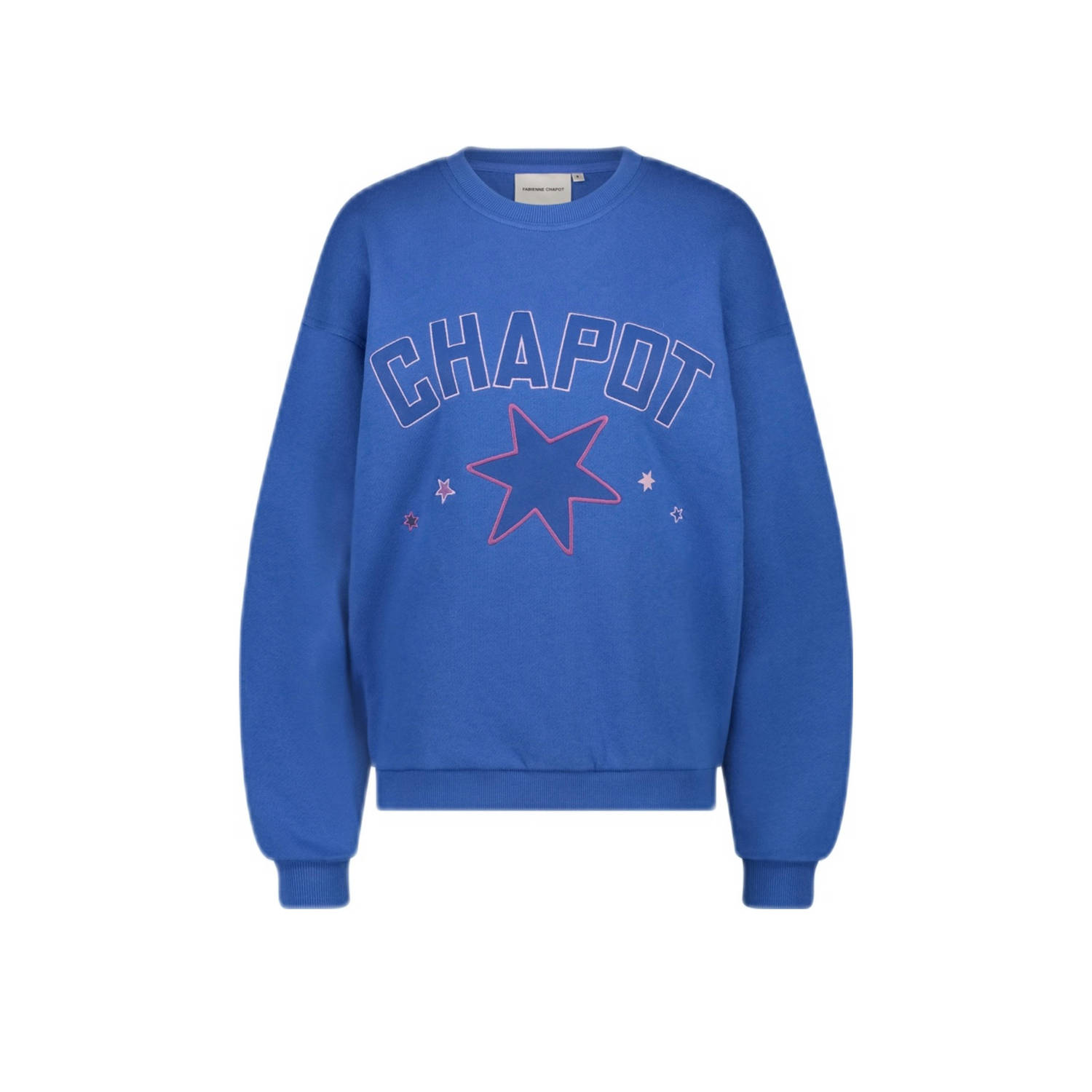 FABIENNE CHAPOT Dames Truien & Vesten Terry Sport Heart Sweater Blauw