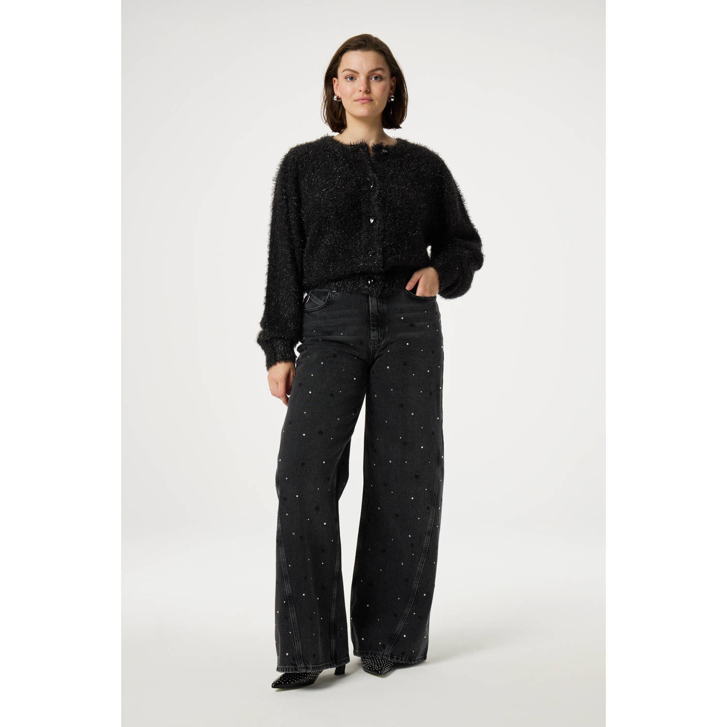 Fabienne Chapot vest Kitty zwart