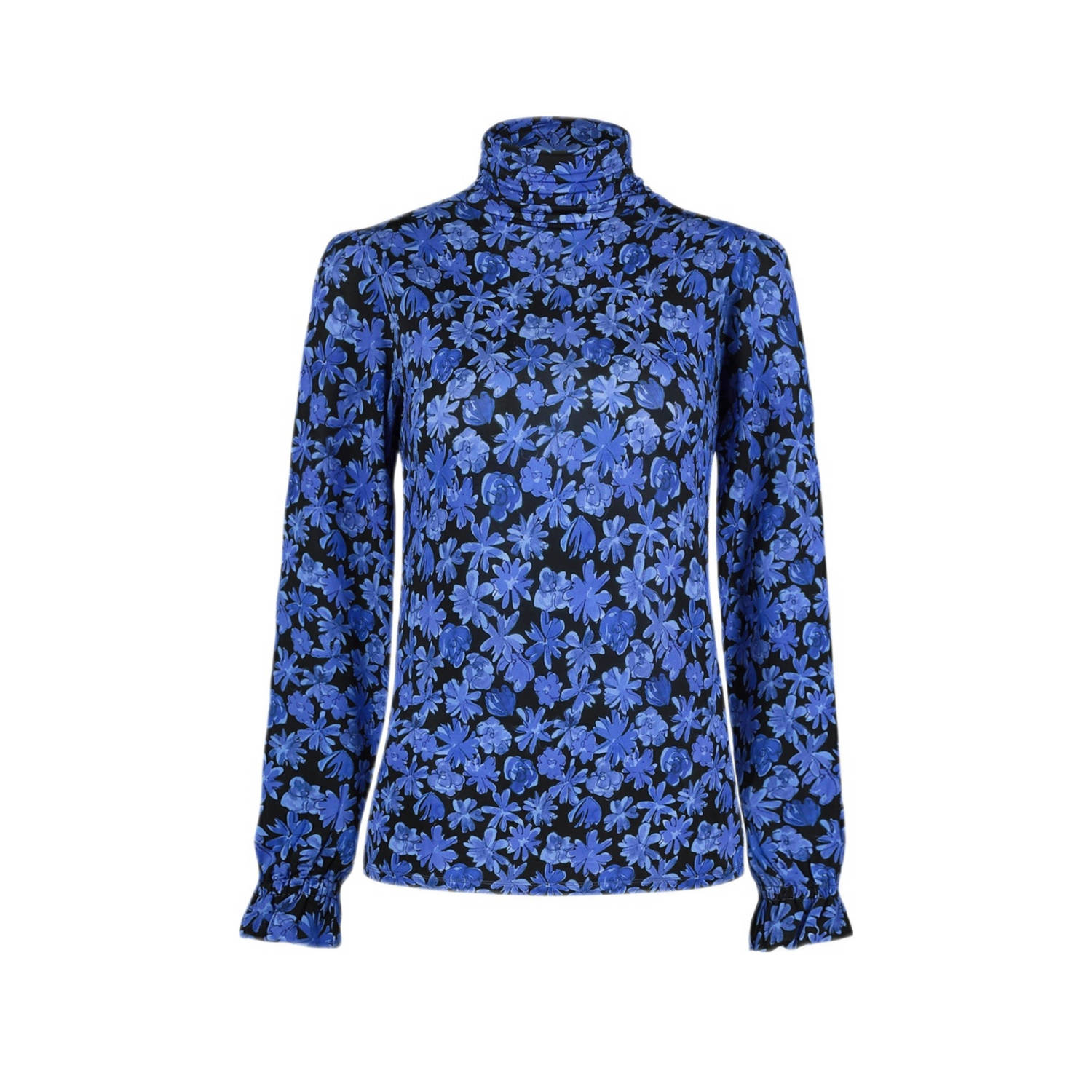 Fabienne Chapot gebloemde top Billy blauw zwart