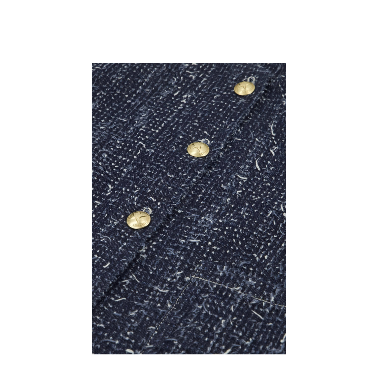Fabienne Chapot jasje Davis dark blue denim wit