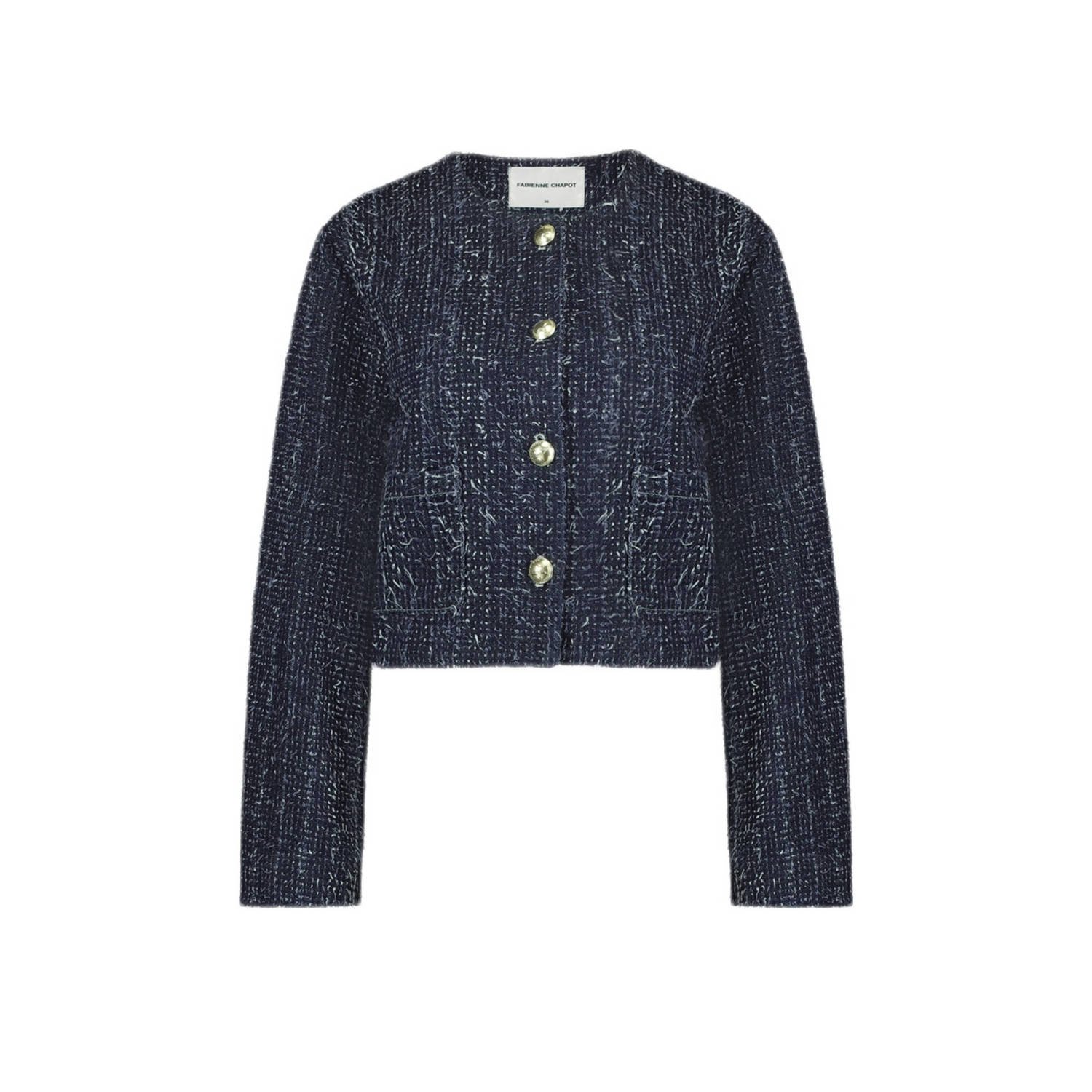 FABIENNE CHAPOT Dames Blazers Davis Denim Blazer Blauw