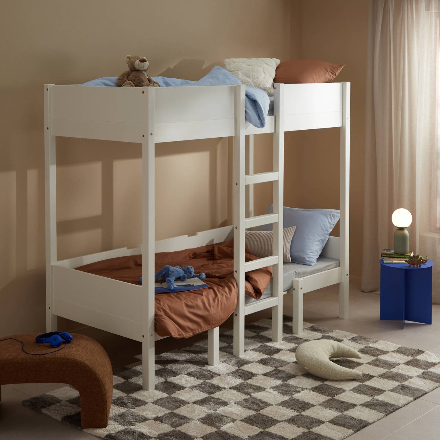 NOUS Kids hoogslaper met zitje Charlie (90x200 cm)