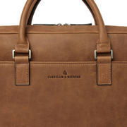thumbnail: Castelijn & Beerens  15.6 inch leren laptoptas Carisma cognac