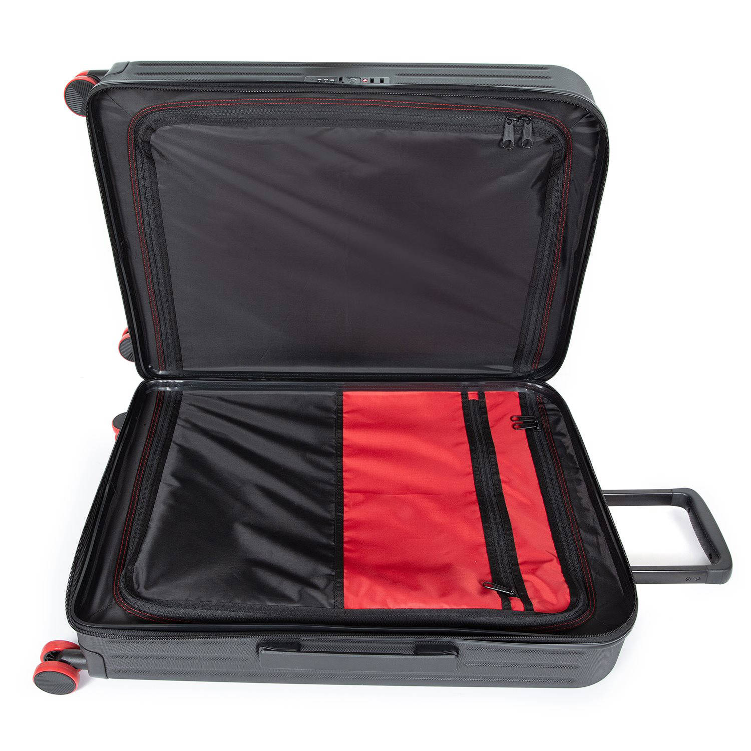 Eastpak trolley CNNCT Case 77 cm. donkergrijs