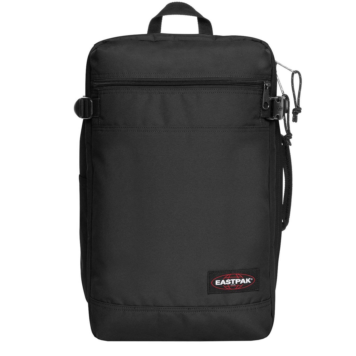 Eastpak Zachte bagage trolley TRANSIT'R PACK Black Reisetas sporttas reisbagage duffelbag
