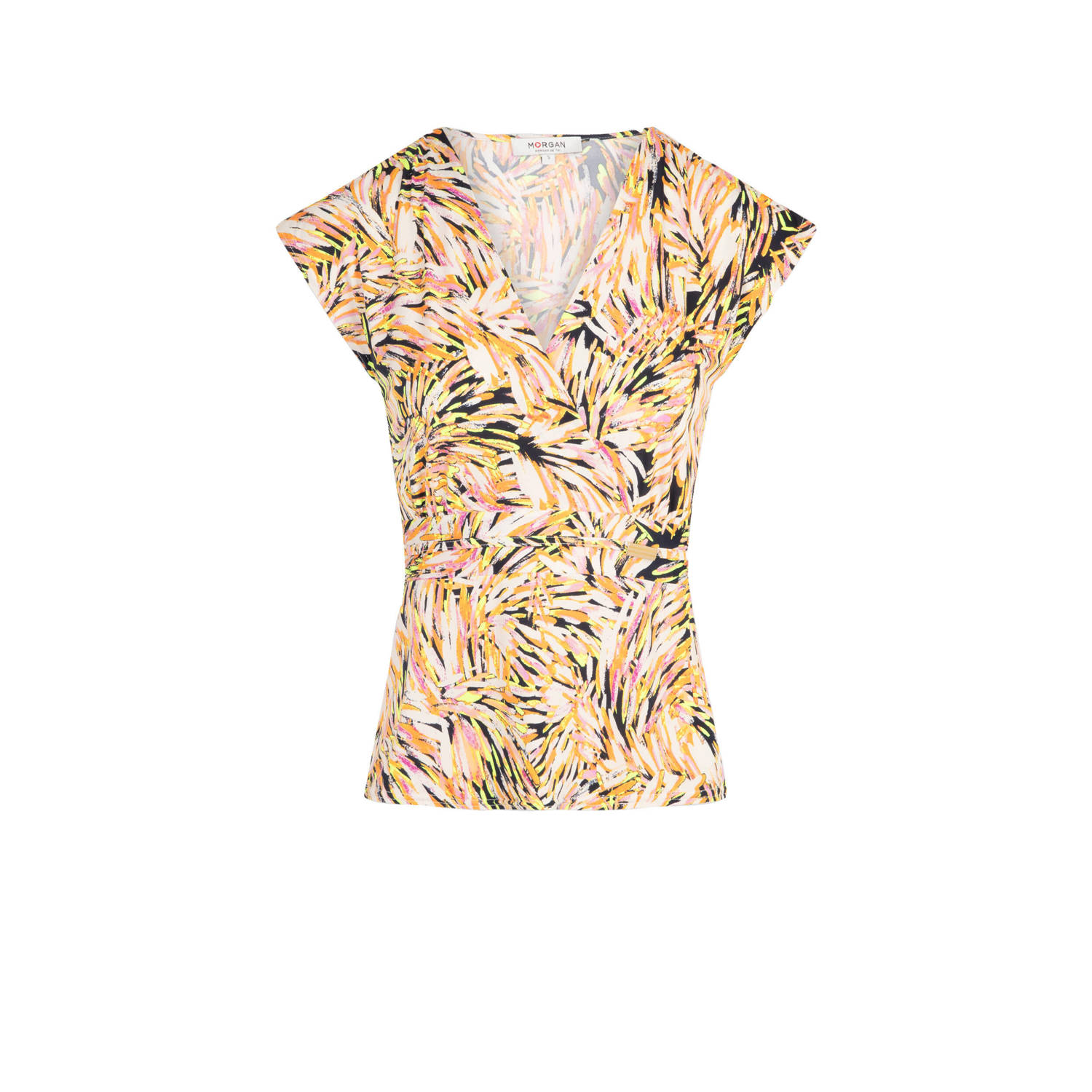 Morgan top met all over print multi