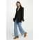 Morgan rechtvallende blazer zwart