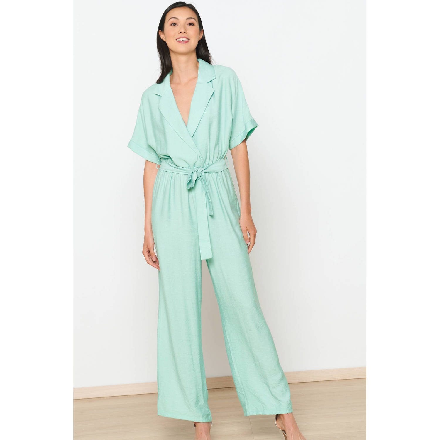 LOLALIZA jumpsuit mintgroen