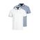 JACK & JONES ESSENTIALS regular polo blauw / wit - (set van 2)