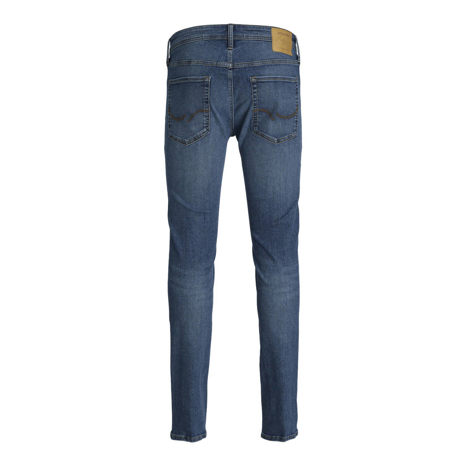 JACK & JONES JEANS INTELLIGENCE tapered fit jeans JJIMIKE blue denim