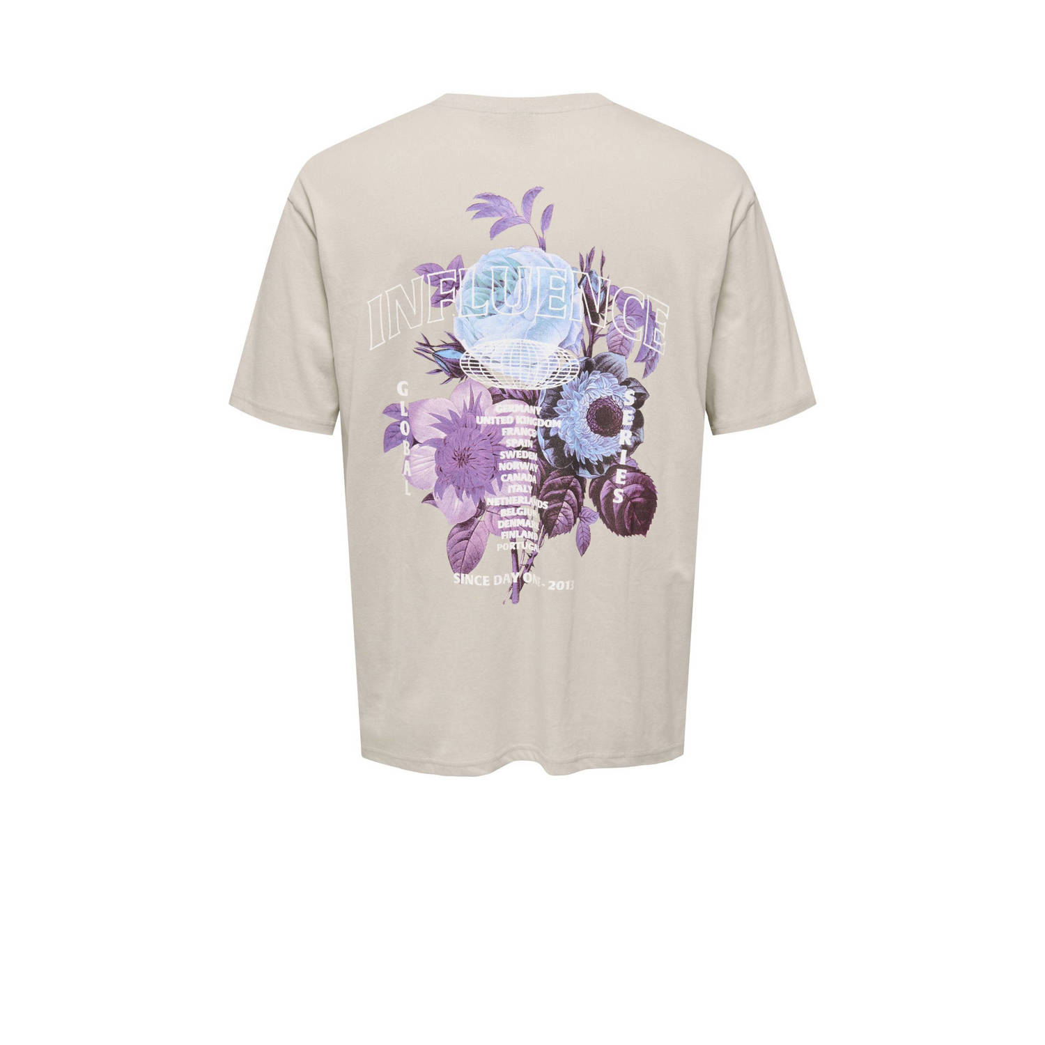 ONLY & SONS T-shirt beige