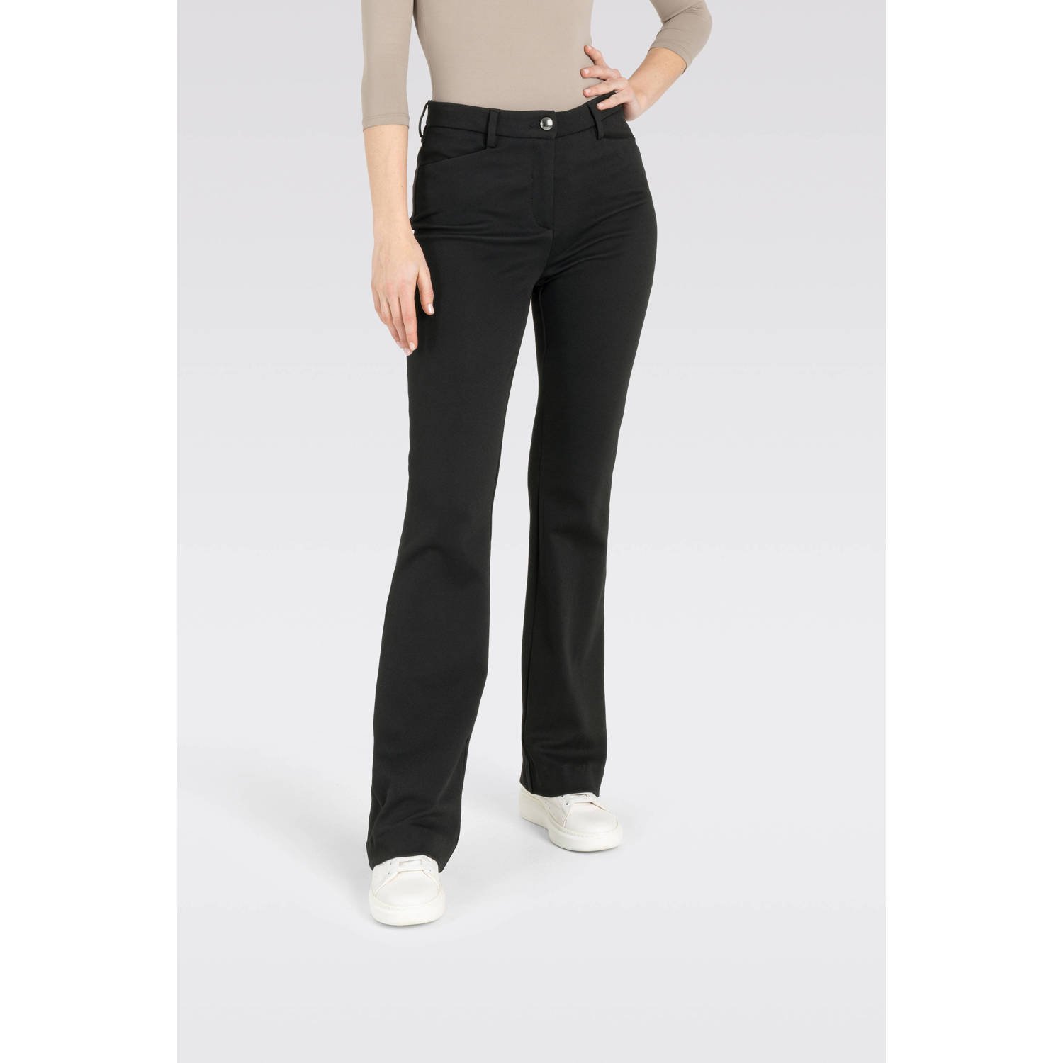 MAC Stoffen broek Bella in een elastische kwaliteit