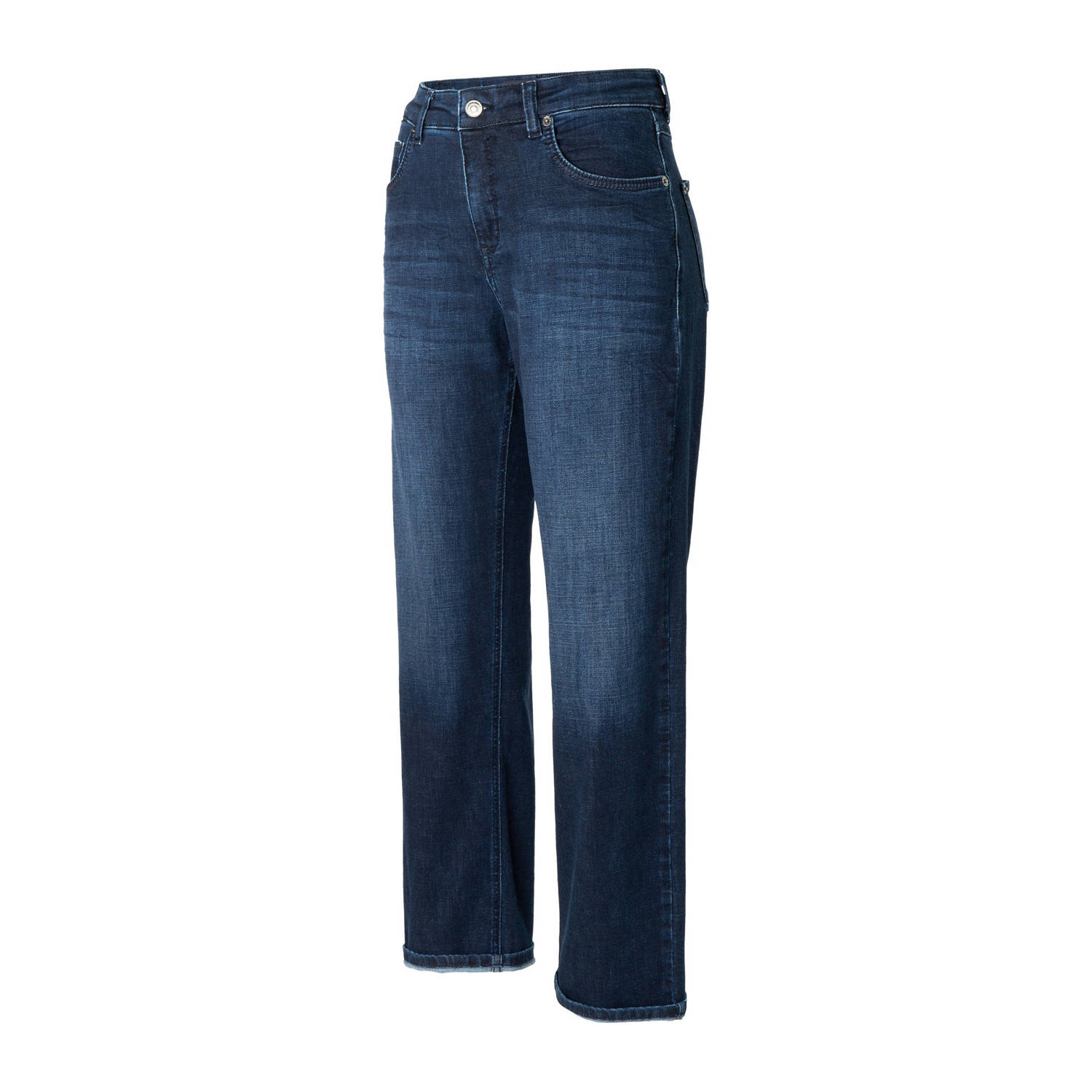 MAC regular jeans Straight dark blue denim