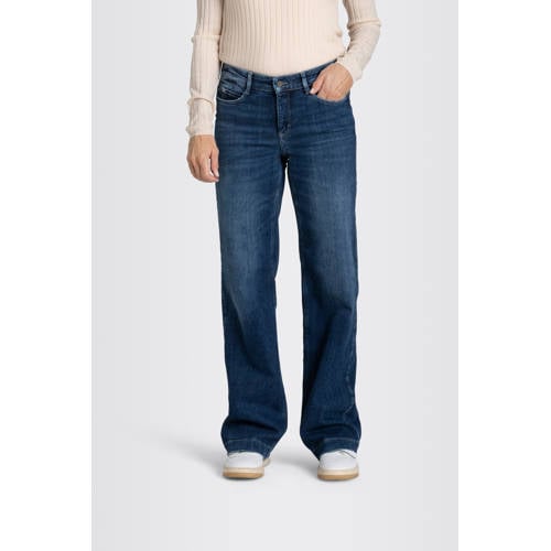 MAC wide leg jeans Dream Wide medium blue denim afbeelding