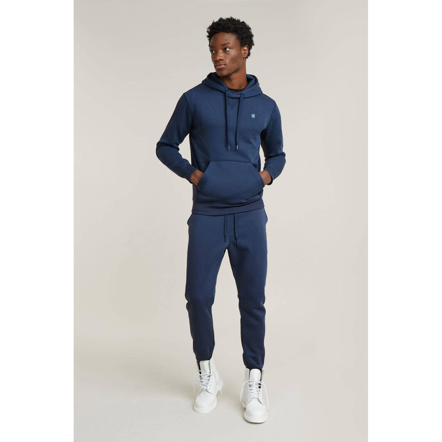 G-STAR hoodie Premium Core met logo