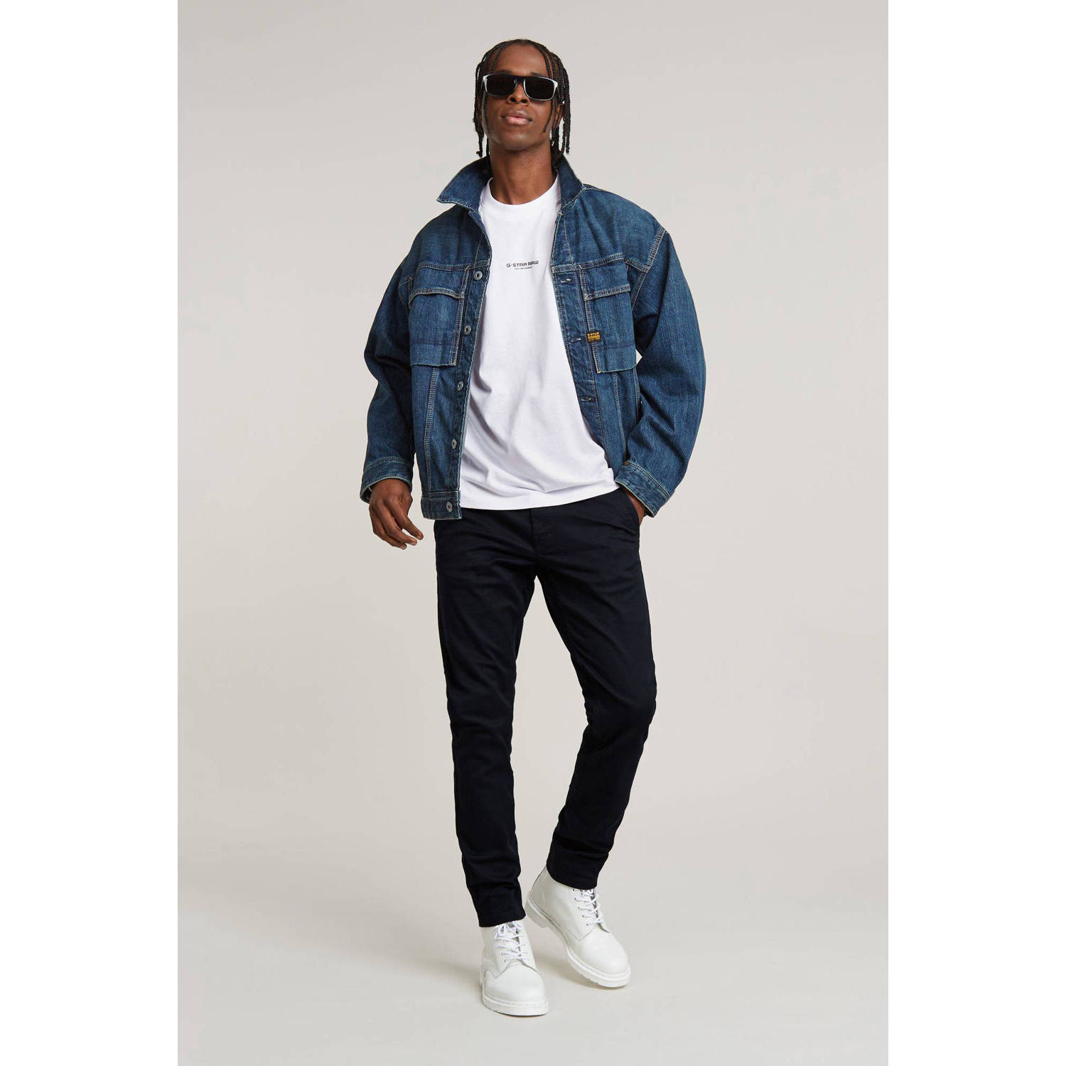G-STAR skinny chino salute