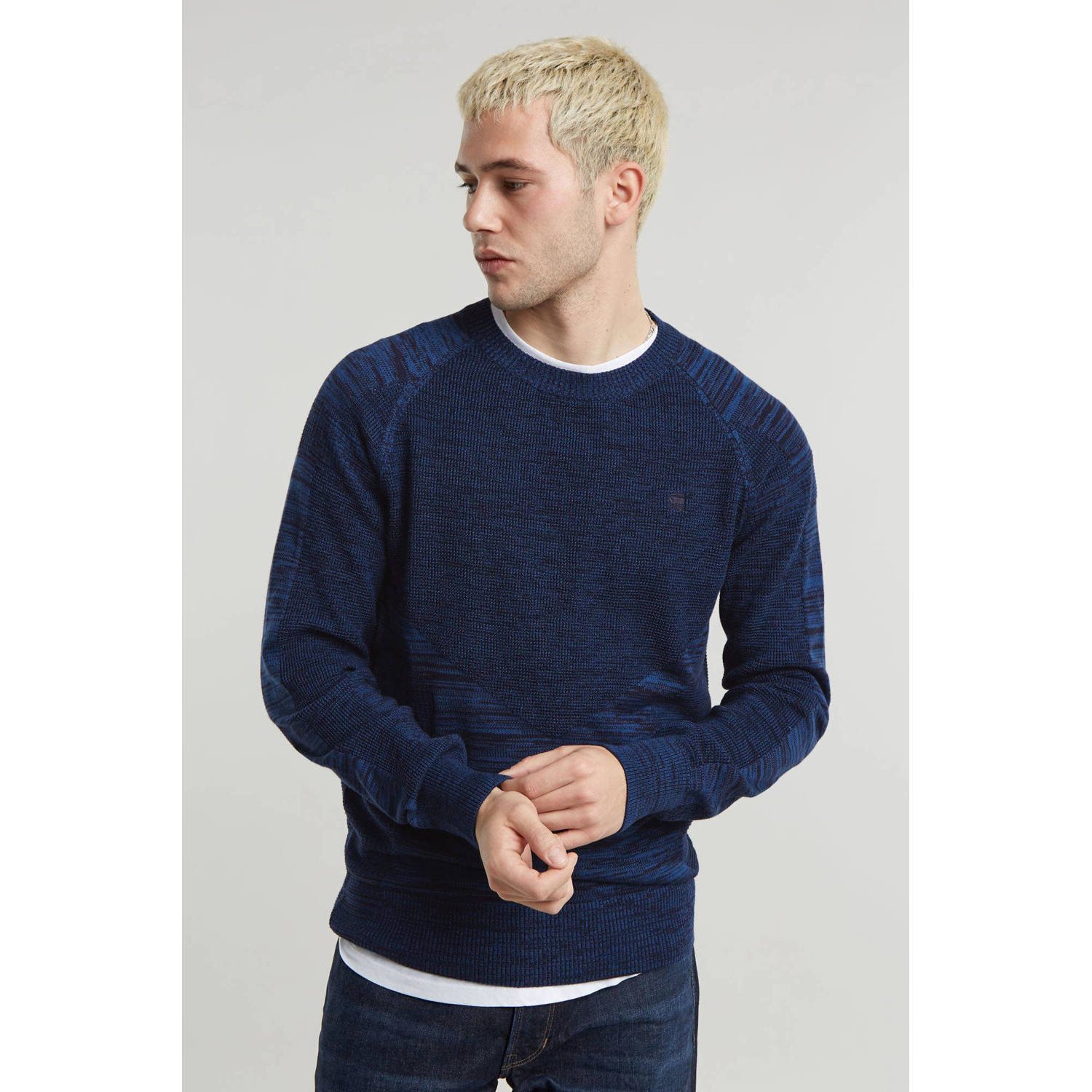 G-Star RAW 3D Biker Gebreide Trui Meerkleurig Heren
